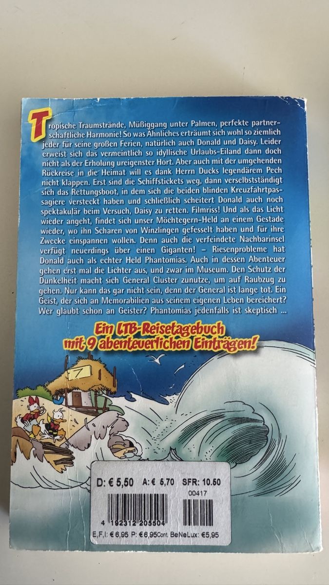 Fumetti: Lustiges Taschenbuch Sommer LTB 417 – Usato da Hünenberg See venduto da Schulers 1