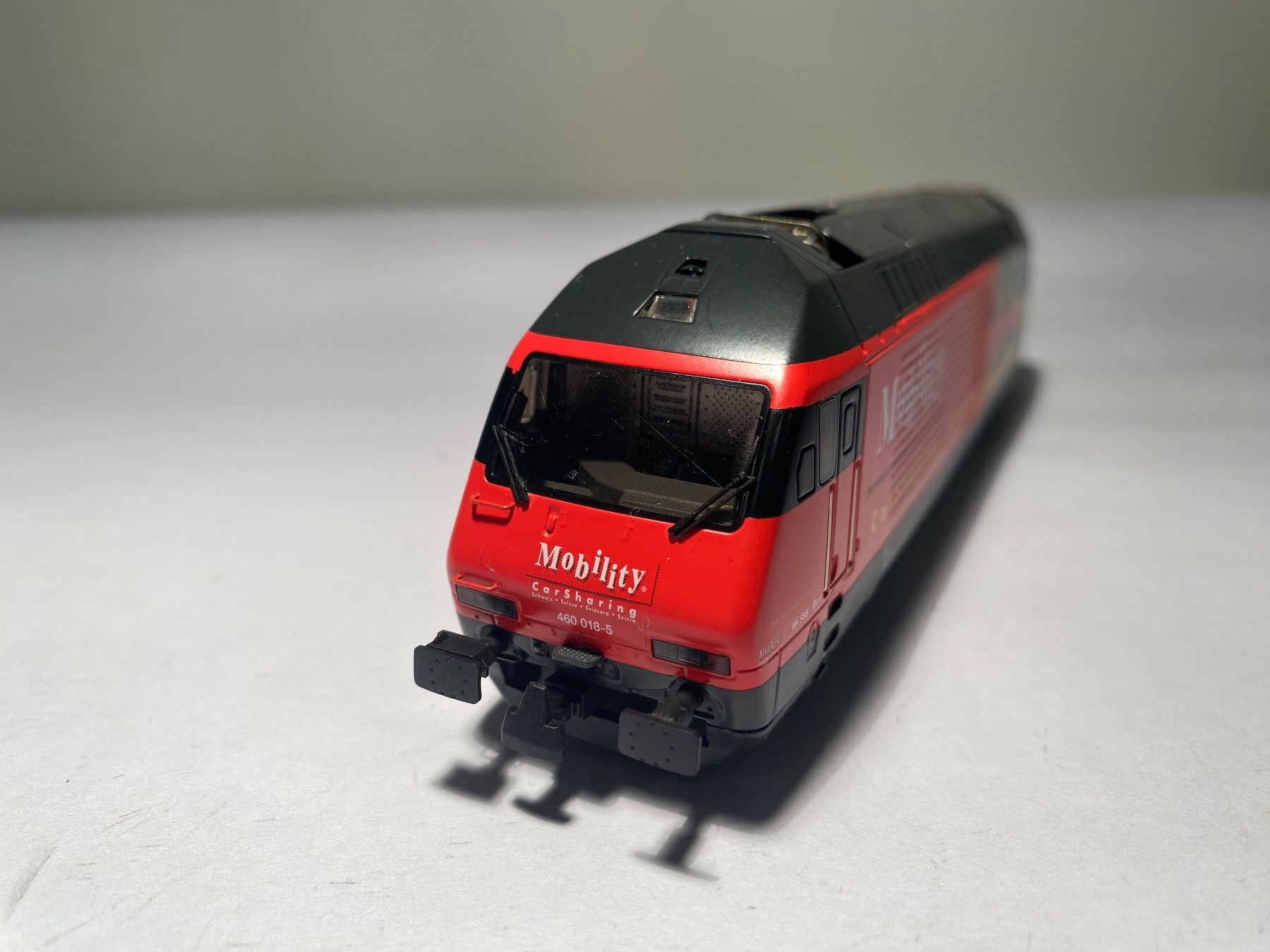 Hag Modellini di ferrovie: HAG  E-Lok RE460 SBB MOBILITY, DC Analog – Usato da Buchrain venduto da Modellbahn11 4