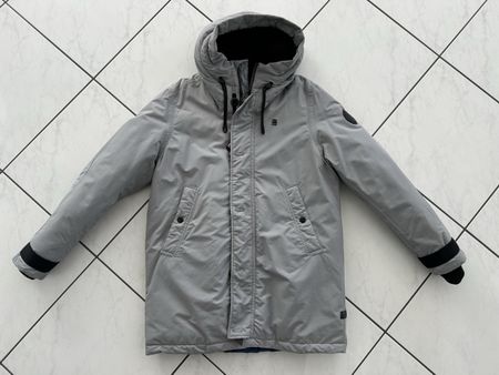 G-Star RAW Winterjacke Parka Gr. L, Top Zustand, Grau