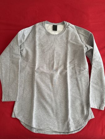 Adidas Mens Grey Crew Neck Sweatshirt - Size Medium