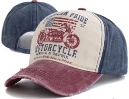 Motorcycle American Pride Baseball Cap - Vintage —> NEU!