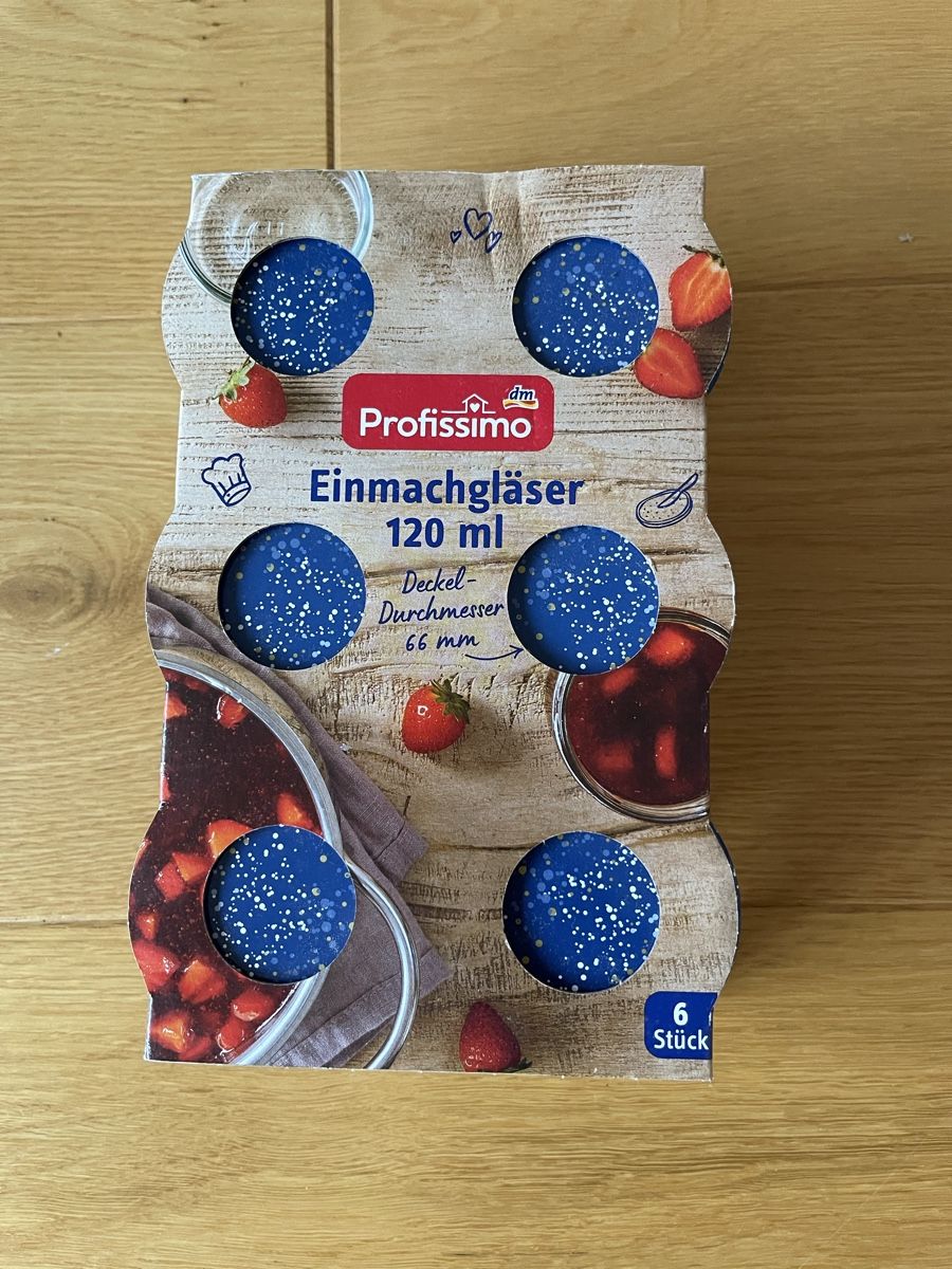 Behälter & Ähnliches: Einmachgläser 6 Stk. Je 120 ml – Neu und originalverpackt aus Glattfelden von Schmoni18