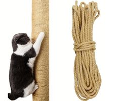 50M Kratzseil natürlichem Sisal für Katzen - Corde à gratter