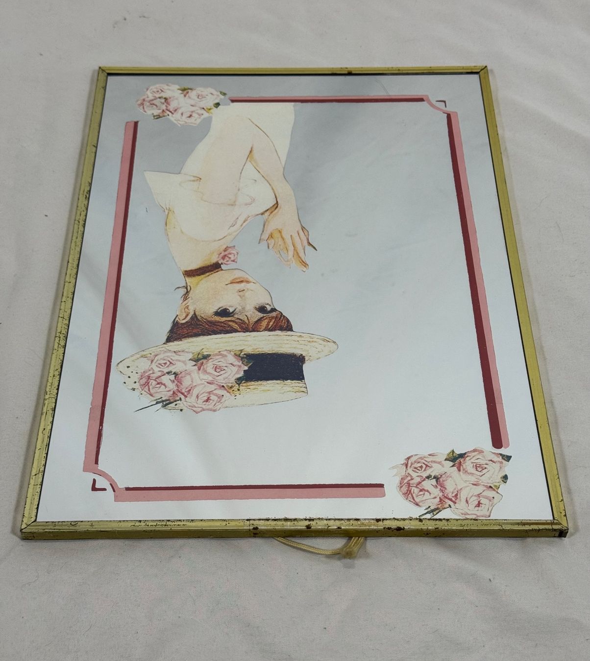 Specchi: Miroir Vintage "Élégante" - Années 70 – Usato da Tramelan venduto da lolopat 2