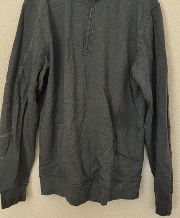 Herren Pullover grau mit Reissverschluss gebraucht