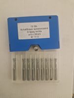 10x VHM Schaftfräser Ø6 × 36 mm, 8-schneidig, spiralverzahnt
