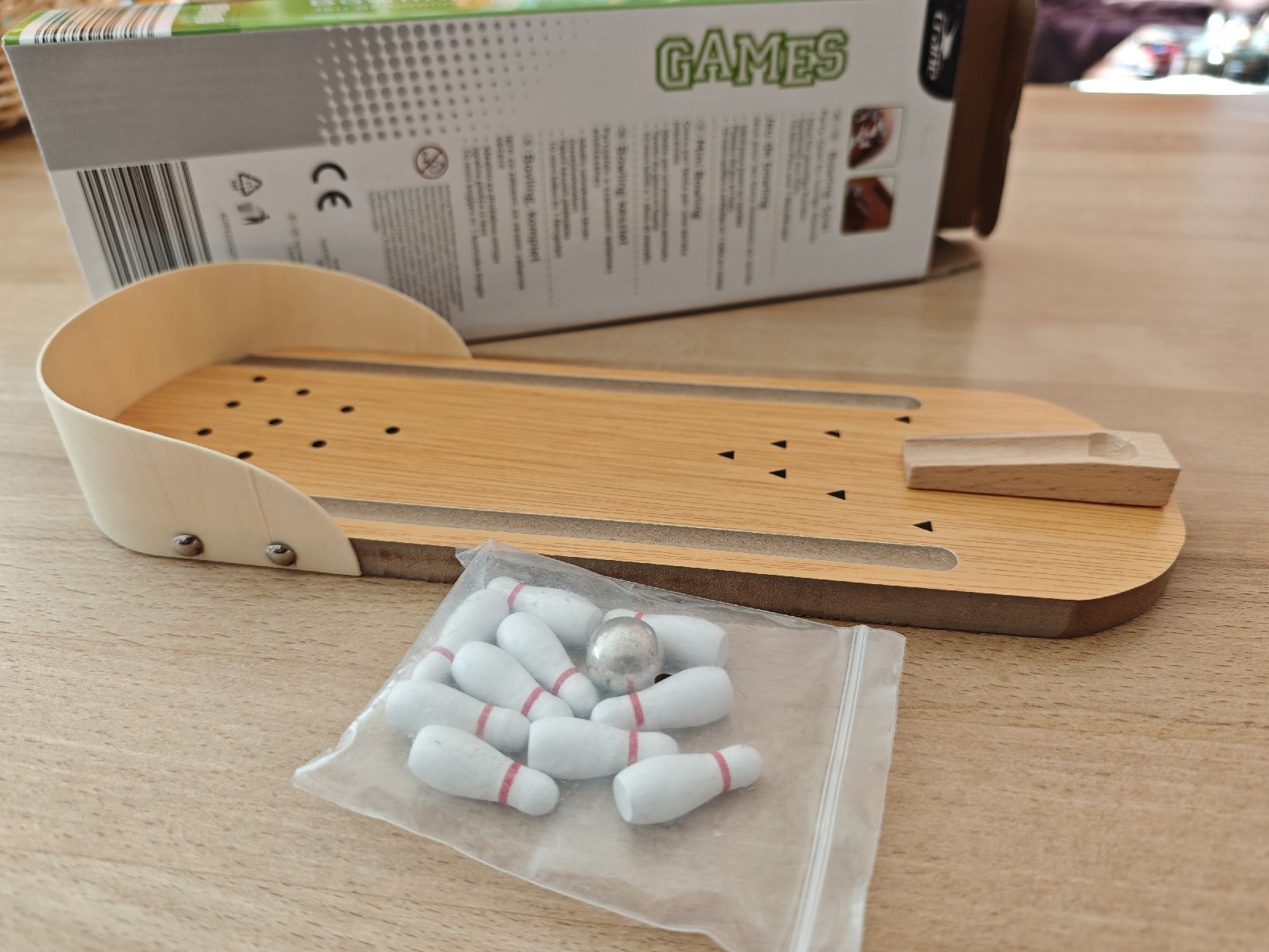Spiele: Mini Bowling Spiel - Finger-Bowling! Neu! – Neu (gemäss Beschreibung) aus Zollbrück von Turner5 1