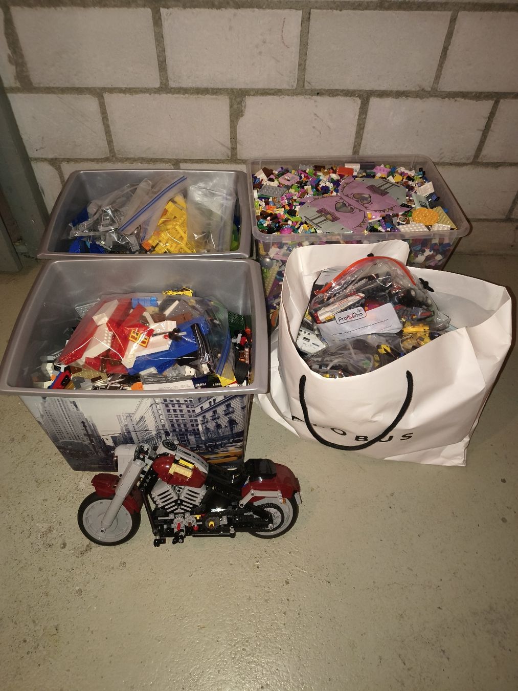 Lego Baukästen: 3 Boxen + 1 Tüte, inkl. LEGO Mindstorms EV3 – Gebraucht aus Benglen von nei_bm8j