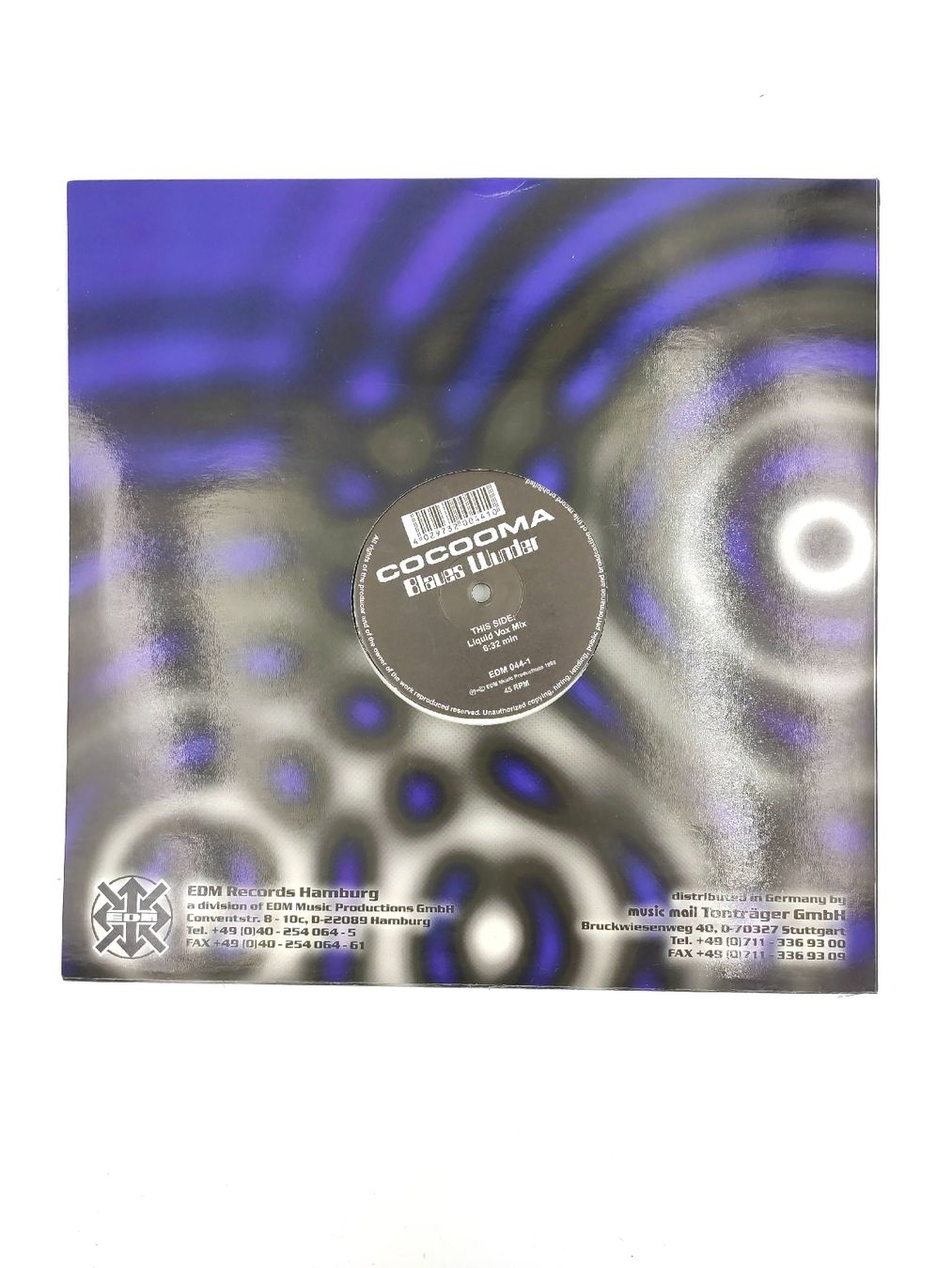 Dischi in vinile: Vinyl Techno Schallplatte Cocooma Blaues Wunder EDM – Usato da Kreuzlingen venduto da Tewes 2