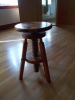 Drehhocker Massivholz Vintage