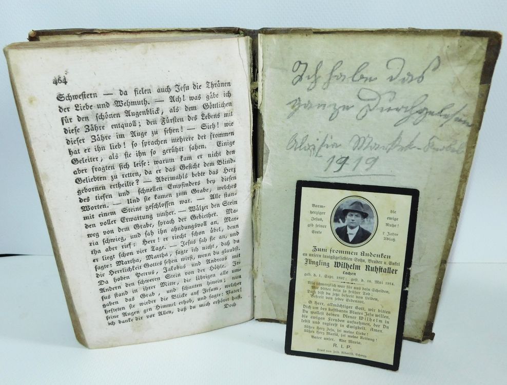 Livres: Antik Buch 1919er – D'occasion à Emmenbrücke par Ulisse-22 1