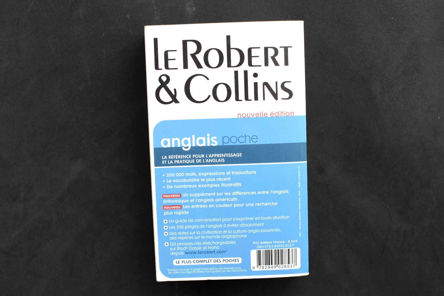 Libri: Dico Anglais Poche - Robert & Collins – Usato da Belmont-sur-Yverdon venduto da bichet02 1