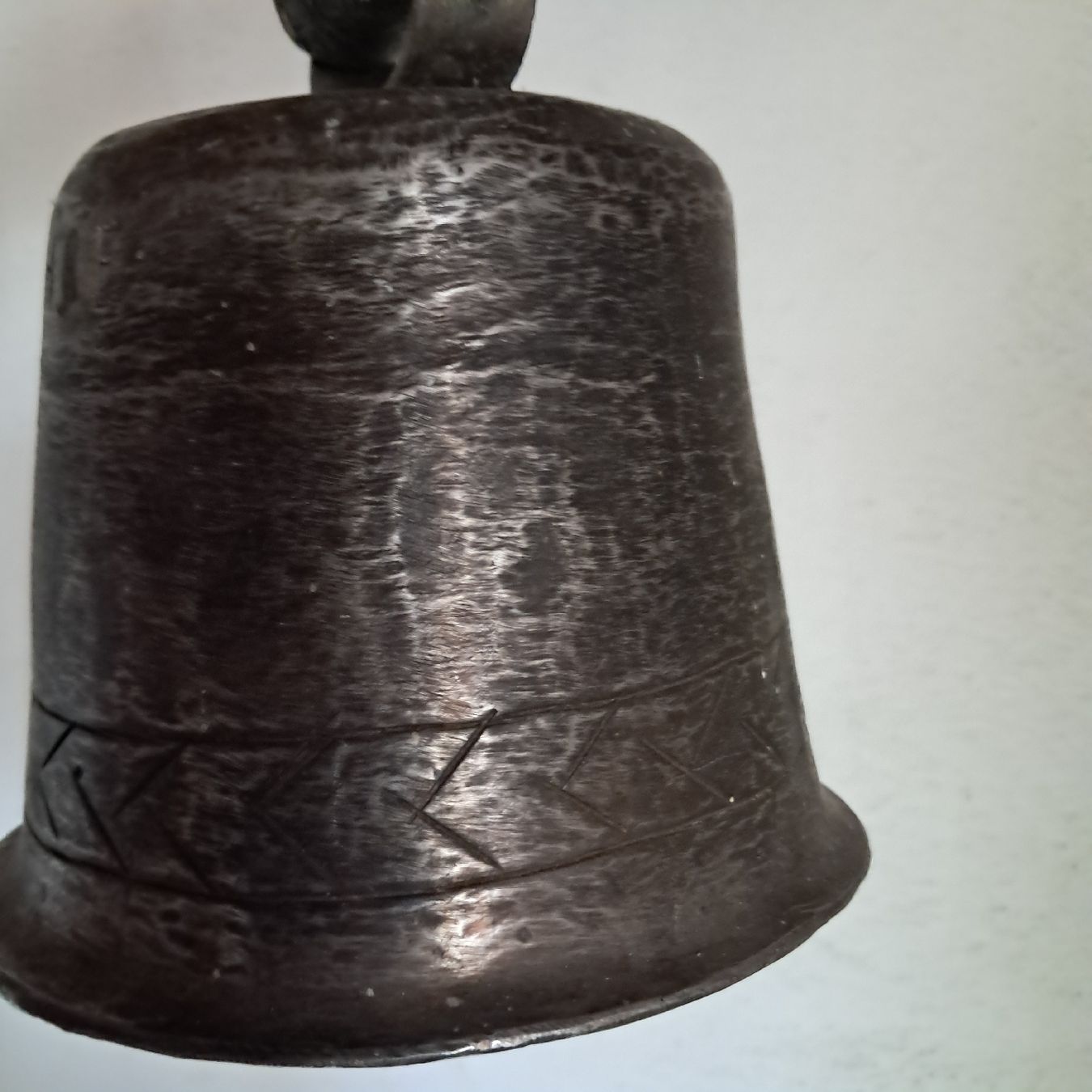Campanacci mucche: ALTE STAHL GLOCKE HANDGEFERTIGT  – Usato da Murten venduto da SHETHOF 3