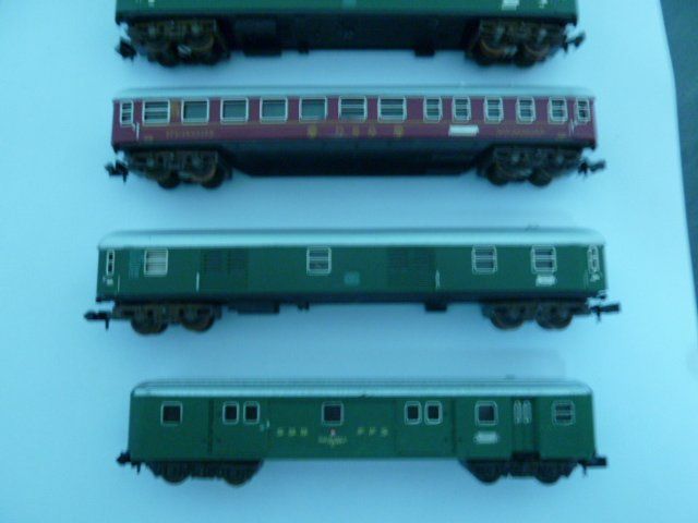 Trix Trains électriques: Minitrix 6x Waggons Spur N – D'occasion à Diepoldsau par ehrlich72 2