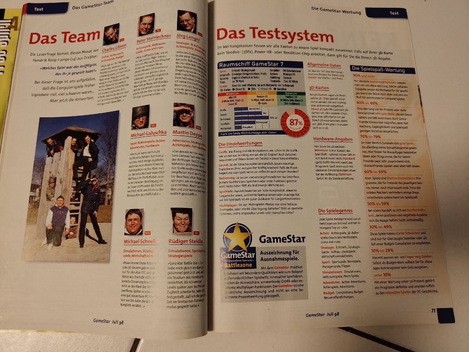 Riviste & Magazine: Gamestar 7/1998 – Usato da Gasel venduto da Realrumblejack 3