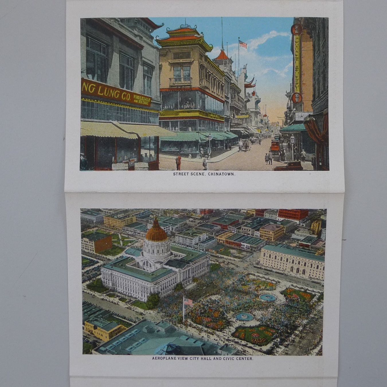 Cartoline postali: 1928, Leporello San Francisco +Panorama- & Einzelansichten – Usato da Sursee venduto da Luzernerraute 7