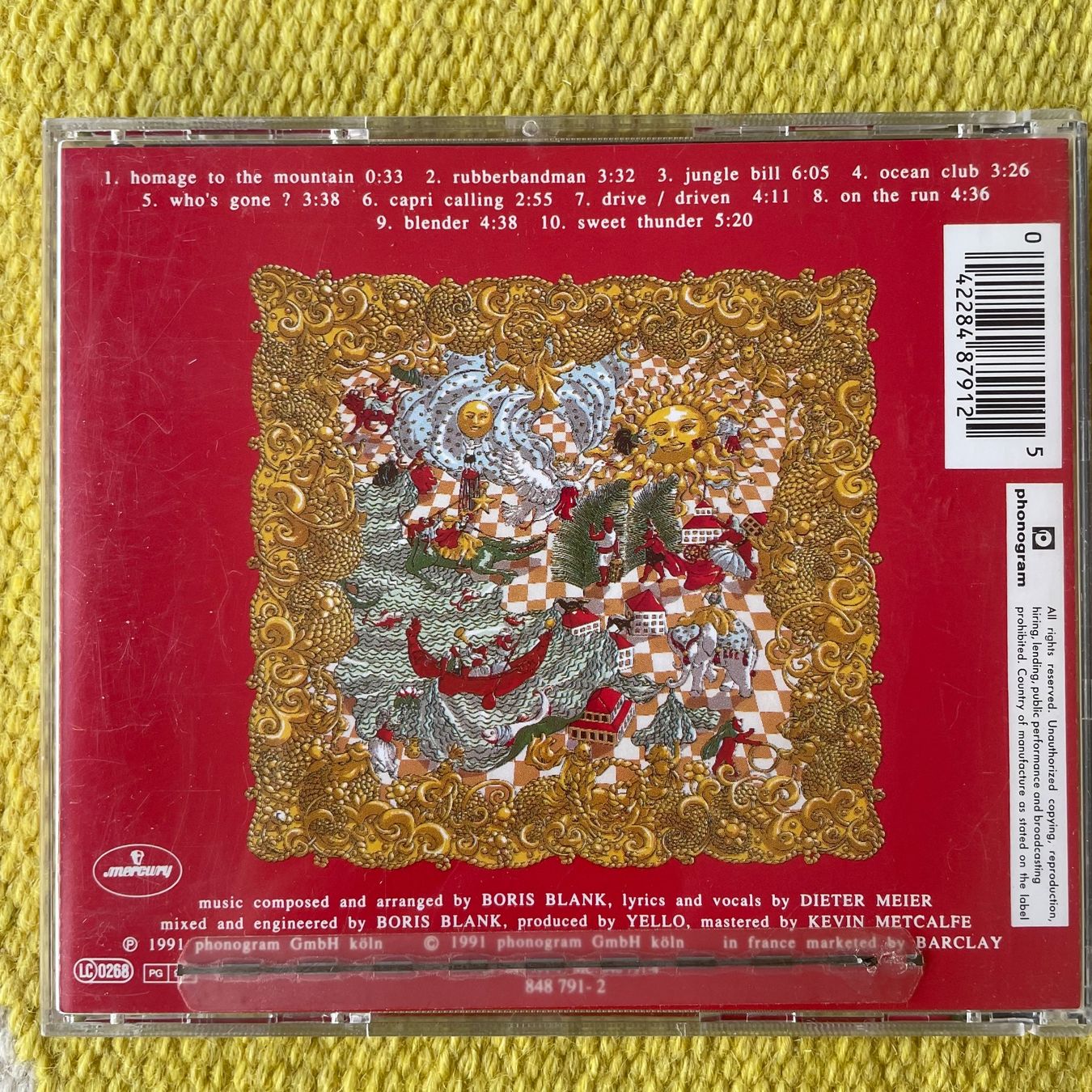 CD: YELLO-BABY – Usato da Rorschacherberg venduto da CD-Roli 1