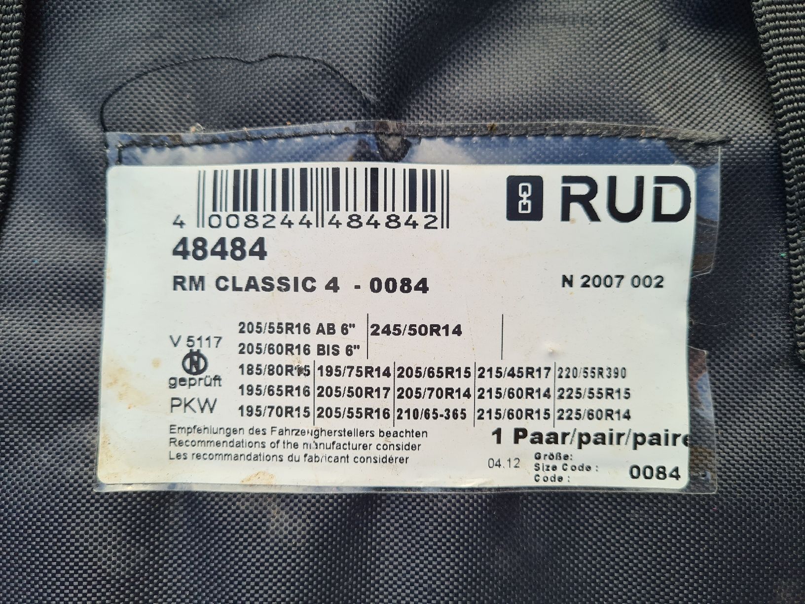 Rud Catene da neve: RUD Rudmatic Classic snowchains - broad compatibility – Nuovo (secondo la descrizione) da Vufflens-Château venduto da mar_rzy7 1