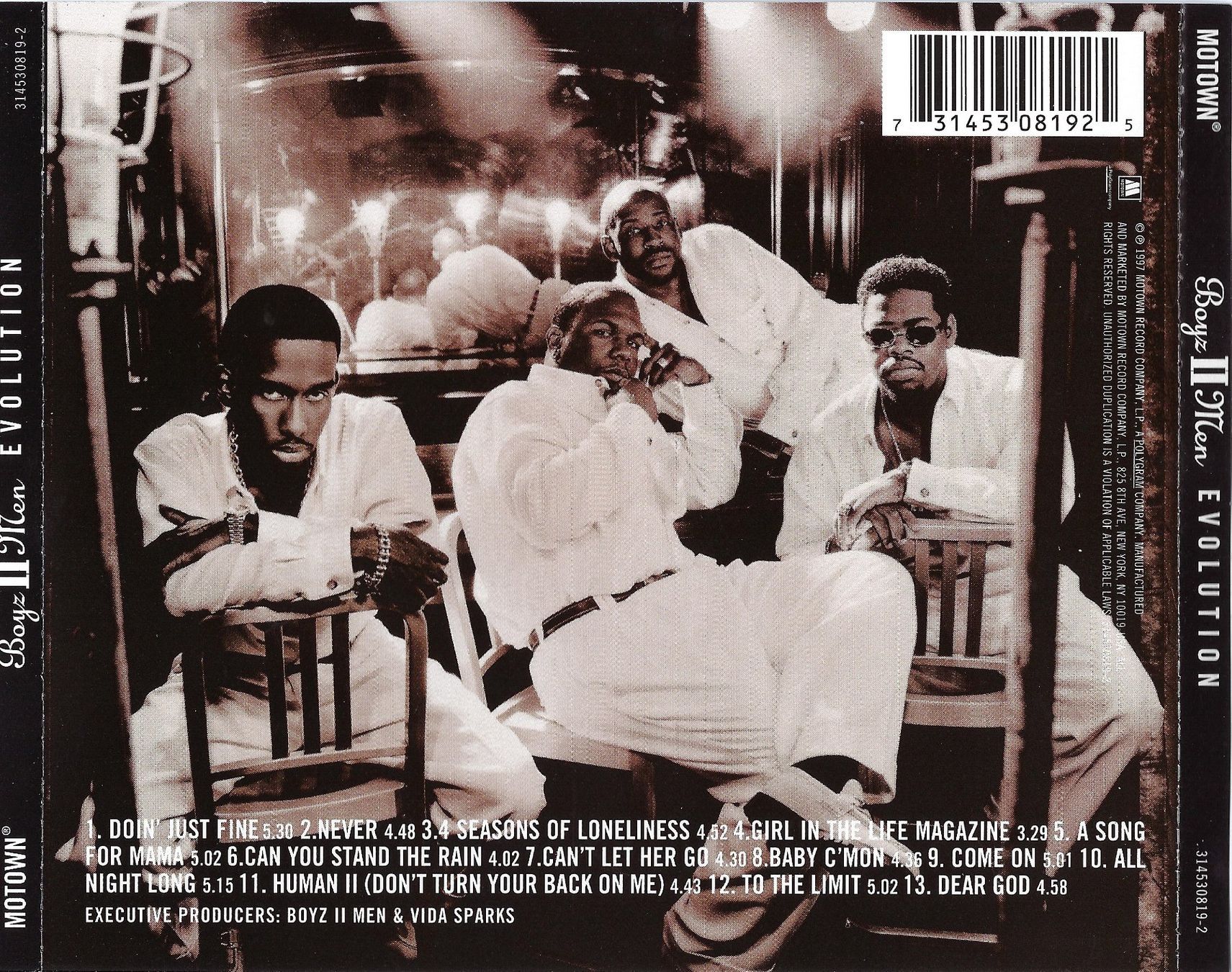 CD: Boyz II Men - Evolution CD - Top Zustand - Hit-Klassiker! – Usato da Steinhausen venduto da rasuni 2