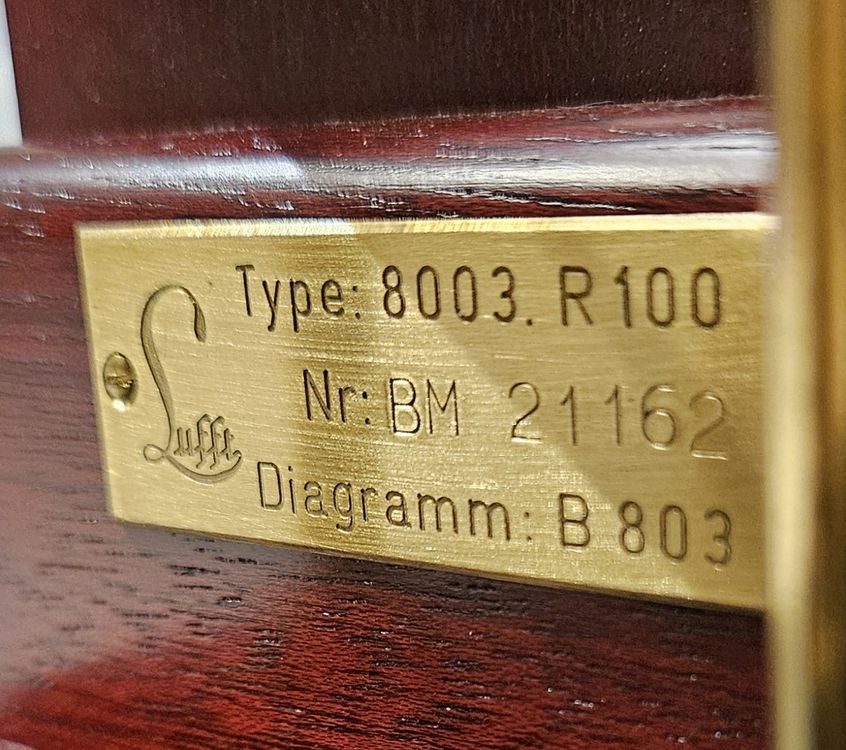 Antike Barograph; 8003.R100 diagram; B 803. (Art1691) (Gebraucht) in ...
