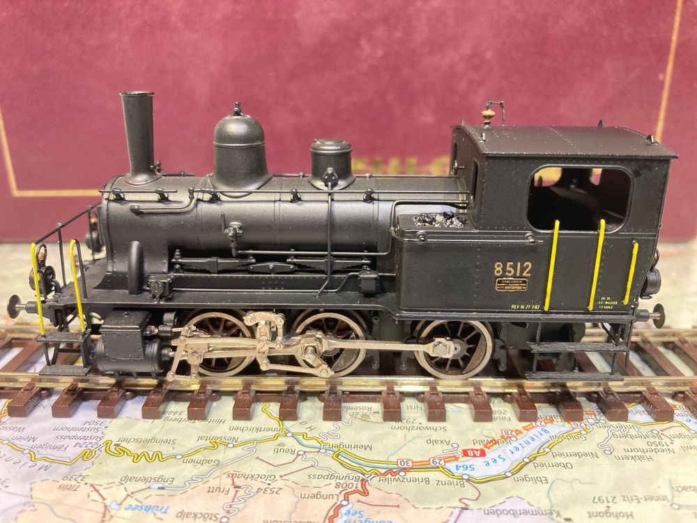 Fulgurex SBB E 3/3 8512 Tigerli HO DC Historisch | Acheter sur Ricardo