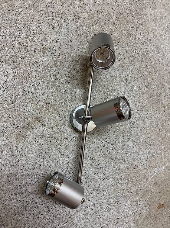 Lampadari & plafoniere: Silbrige 3er LED Spots Lampe – Usato da Oberengstringen venduto da loyr26