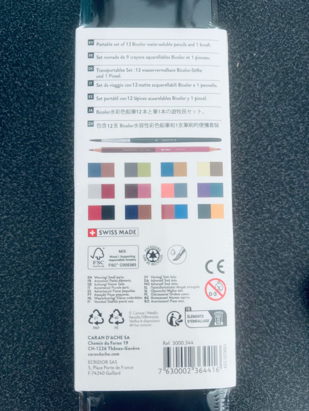 Paul Smith Bleistifte, Farbstifte & Kreide: Caran d’Ache + Paul Smith bicolor – Gebraucht aus Collombey von svea16 2