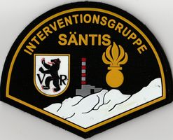 Interventionsgruppe Säntis Aufnäher / Patch Rarität Samml...