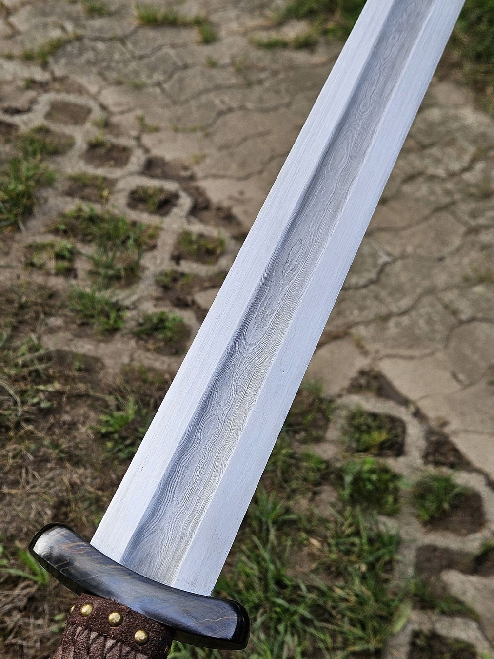Armi bianche: WIKINGER SCHWERT MIT MOKUME GANE. – Nuovo (secondo la descrizione) da Maschwanden venduto da OliverM05 4