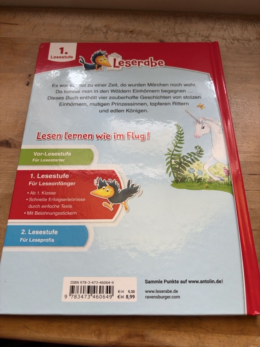 Libri: Leserabe Einhorngeschichten Lesestufe 1  – Usato da Schüpfen venduto da Linaco 1