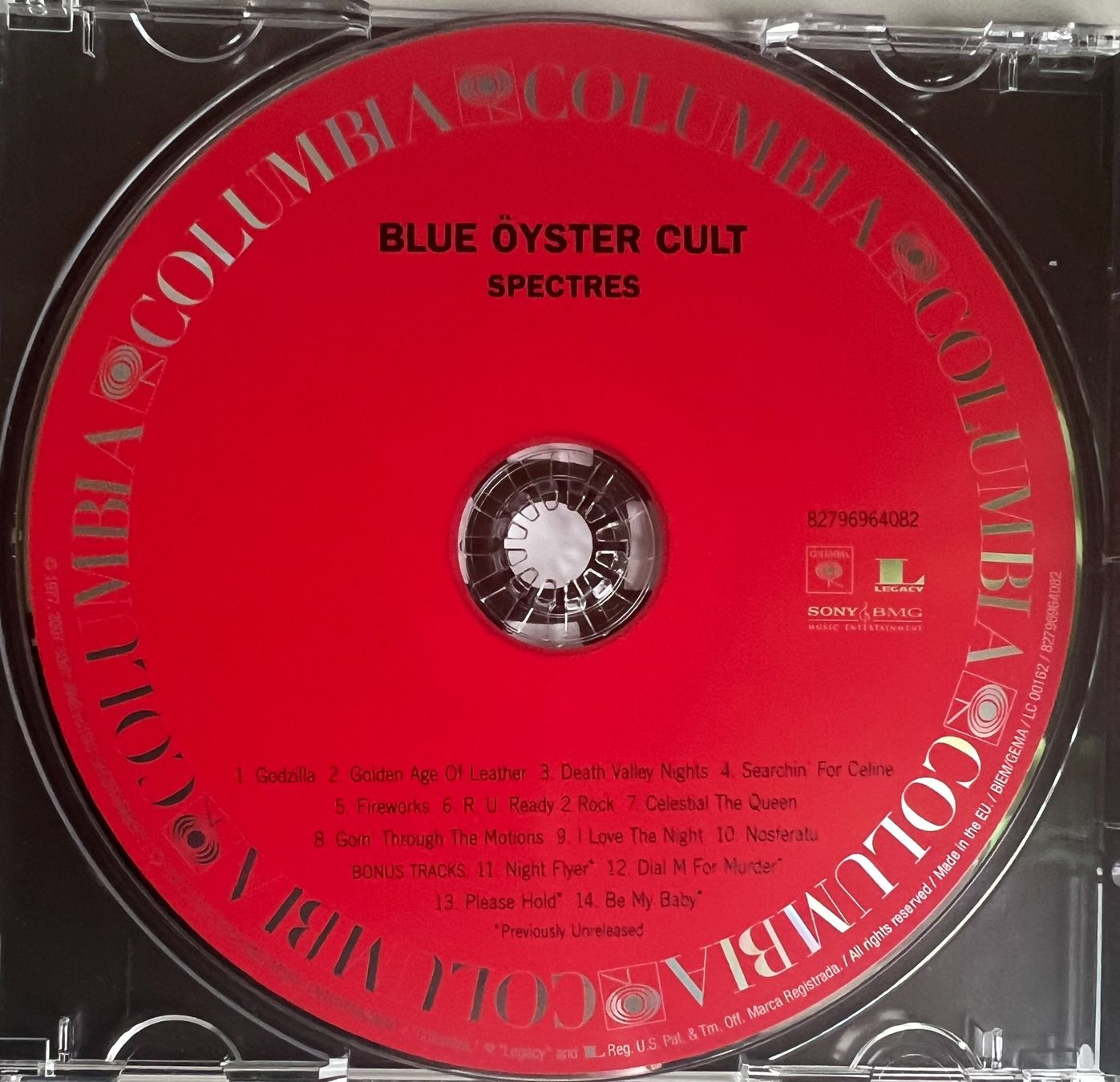 CD: BLUE ÖYSTER CULT / Spectres – Usato da Bischofszell venduto da kustavi 2