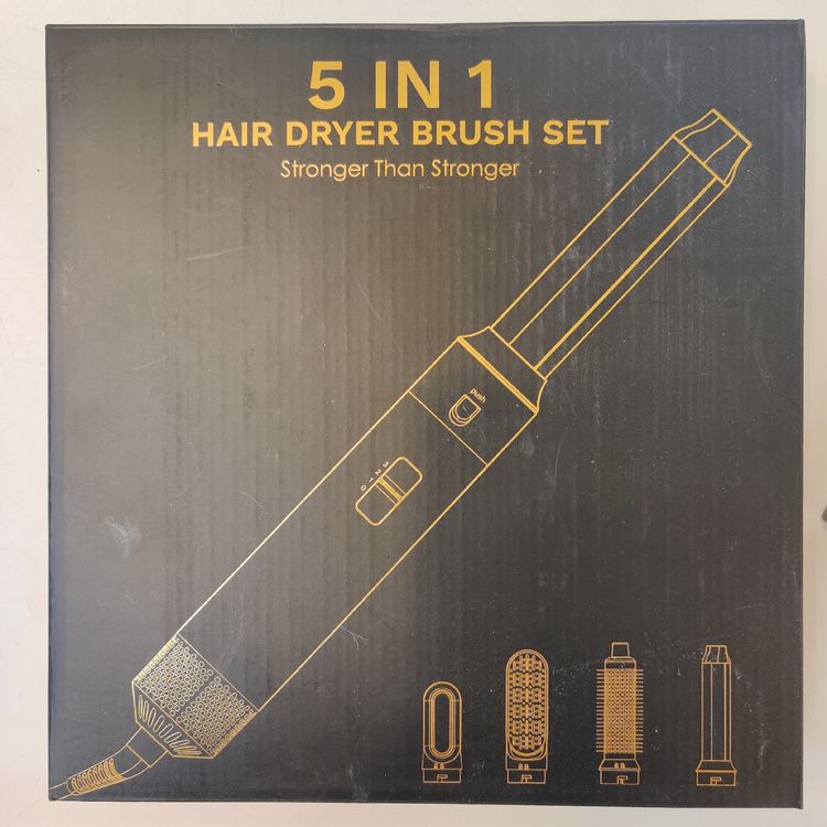 5in1 Fönbürste Set, Heissluftbürste neu 1