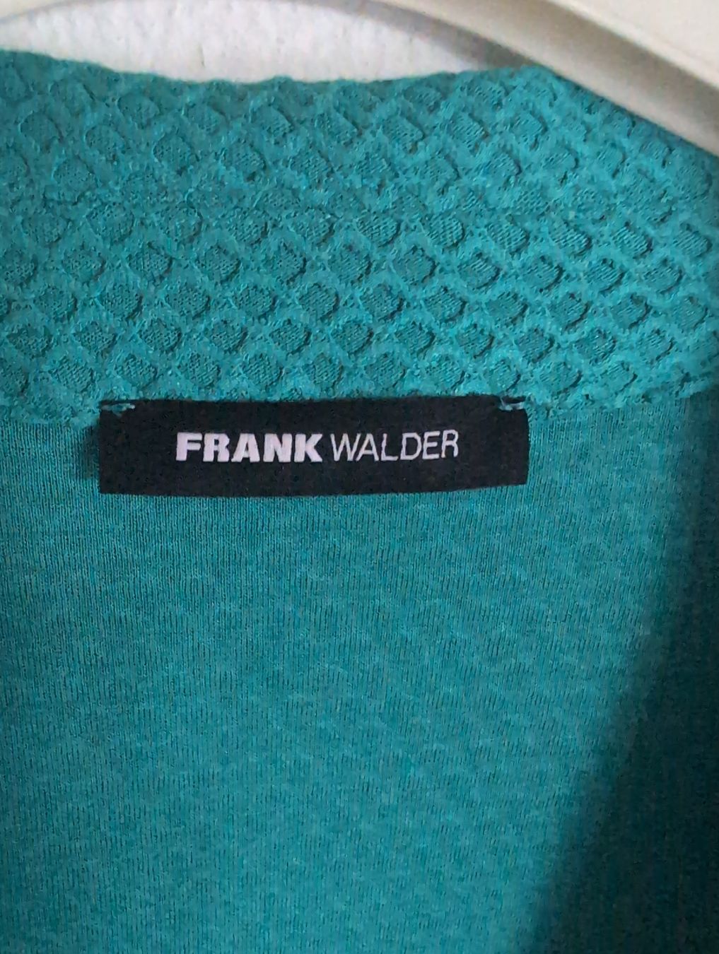Walder Jacken: FRANK WALDER Blazer Gr. 40 türkis Elegant & Stilvoll – Gebraucht aus Unterägeri von Fiobi 1