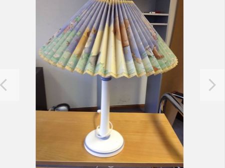 Laura Ashley Kinderzimmerlampe, Stoff derselbe Kissen Raritä