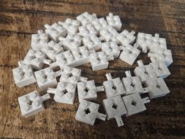 lego 6232 lot de 35 pièces White Brick, Modified 2 x 2 