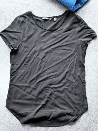 Tolles hellblau Hemd/Bluse und T-Shirt, wie neu, Gr. M
