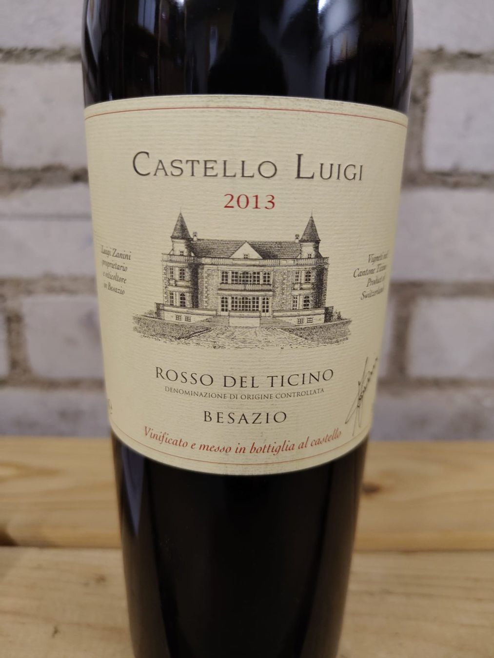 Vino: 2013 Castello Luigi Rosso del Ticino – Nuovo (secondo la descrizione) da Münchenstein venduto da wusmarino 1