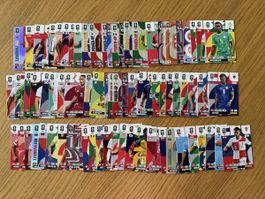 Lot de 73 cartes Panini Adrenalyn XL Football 