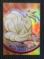 Pokemon Ninetales Holo Rainbow 1.Edition Topps Series 1 Mint