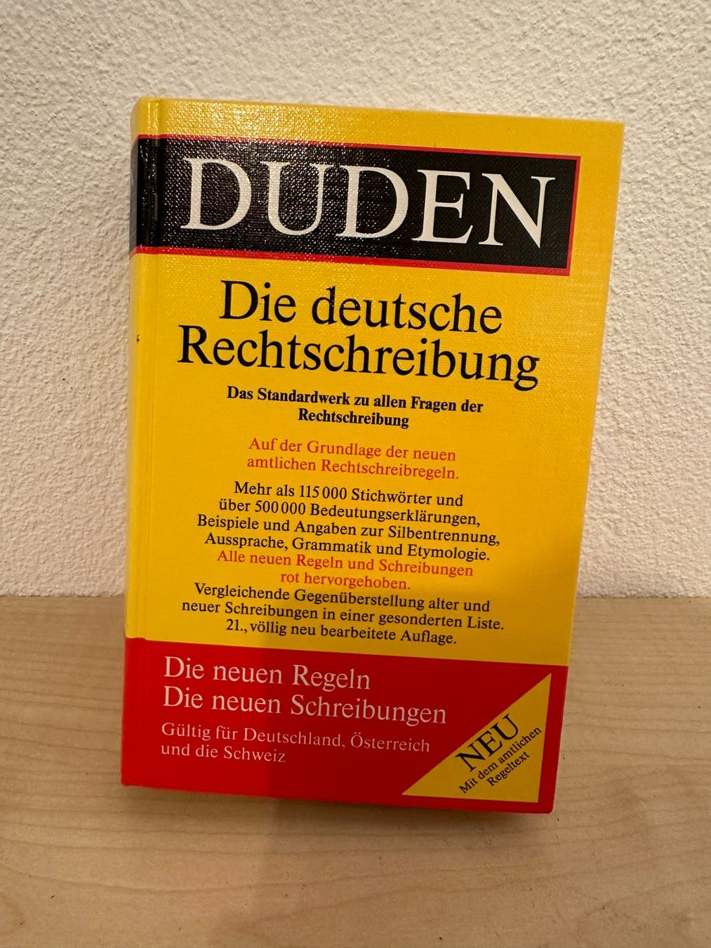 Libri: DUDEN, die deutsche Rechtschreibung – Usato da Rickenbach b. Wil venduto da Salsch