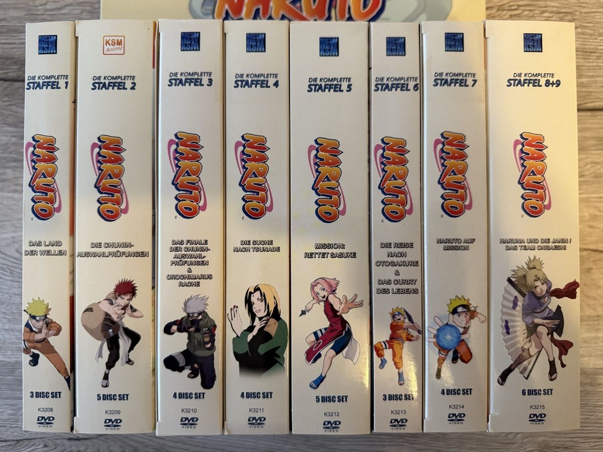 Tutti i DVDs: Naruto Classic Komplette Serie uncut DVD – Usato da Willisau venduto da ste_sc8j 4