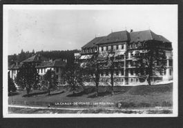 CP,NE La Chaux de Fonds,Les Hôpitaux1927