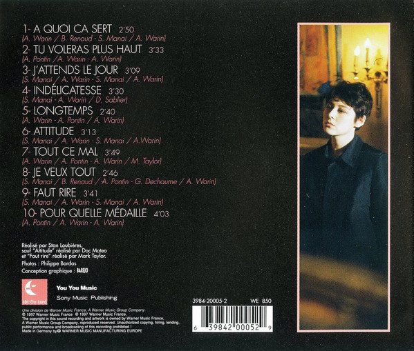 CDs: Anne Warin Indelicatesse CD – D'occasion à Bionnens par Meg011 1