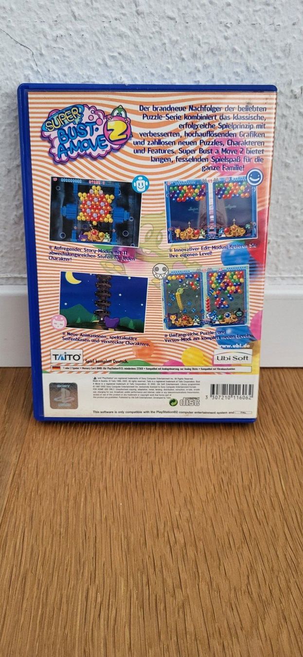 Sony Giochi: PS 2 - Super Bust A Move 2 – Usato da Münsingen venduto da DigitaleSpielecke 1