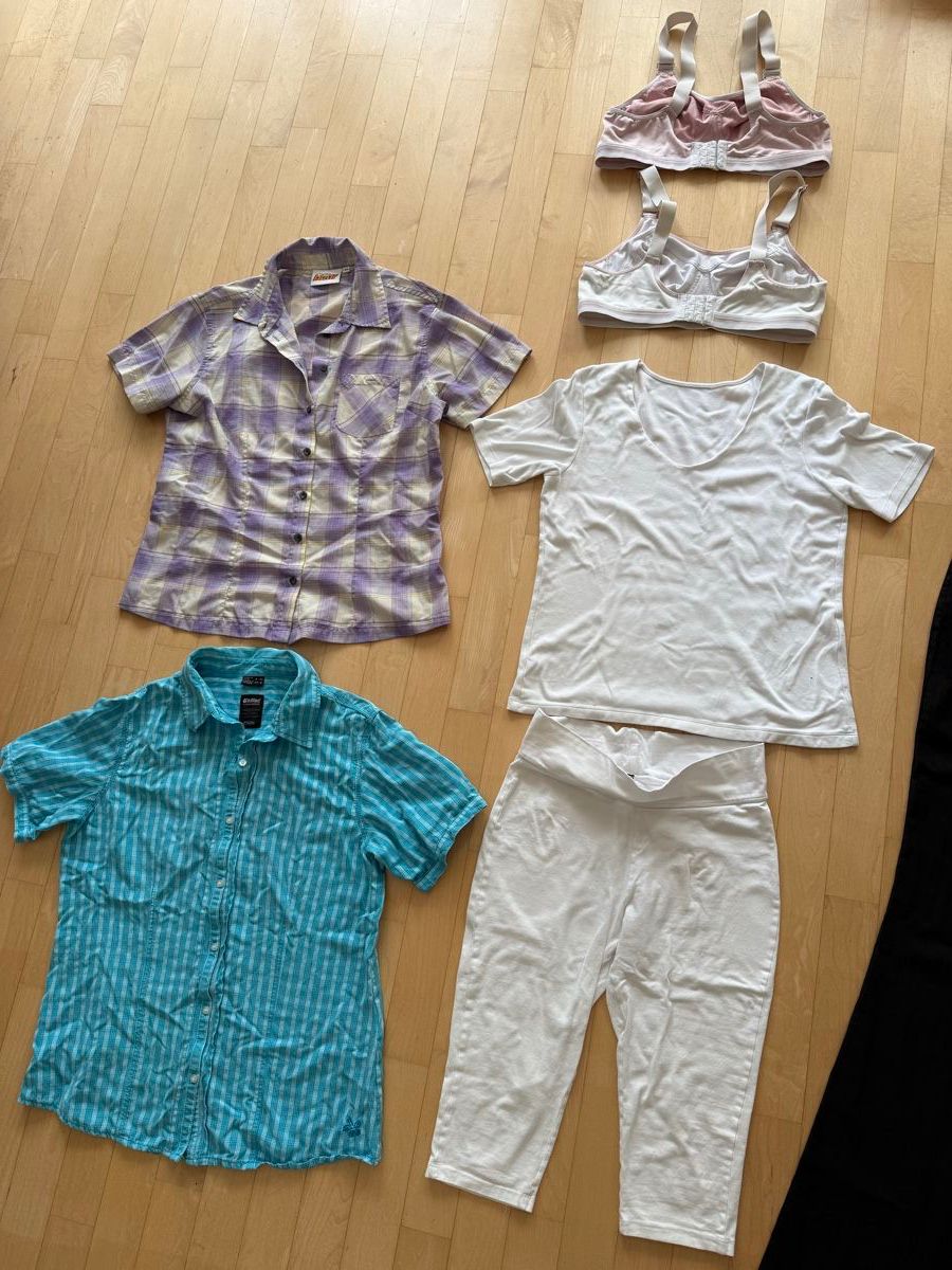 Killtec Lotti di vestiti: Marken Kleiderpacket Damen Gr. L mit Bluse, Hose, Shirt BH – Usato da Uster venduto da Schangnau87 5