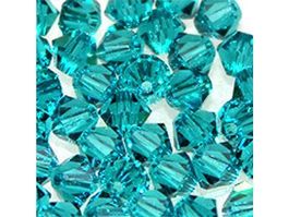 Perlen Swarovski, 4mm, Blue Zircon