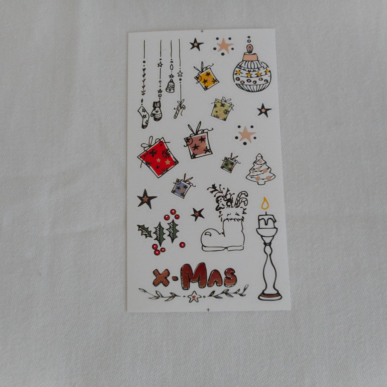 Sticker: Weihnachtssticker X-Mas – Nuovo (secondo la descrizione) da Niederlenz venduto da Berghem