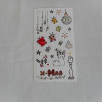Weihnachtssticker X-Mas