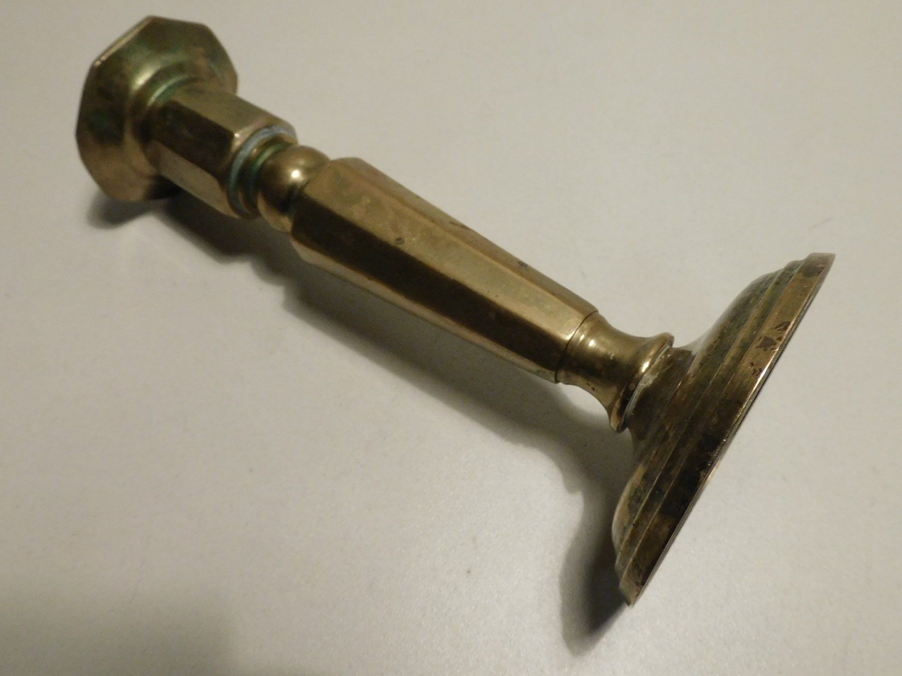 Kerzenständer: Kerzenständer messing - 2 x Kerzenhalter – Gebraucht aus Sursee von 76 5