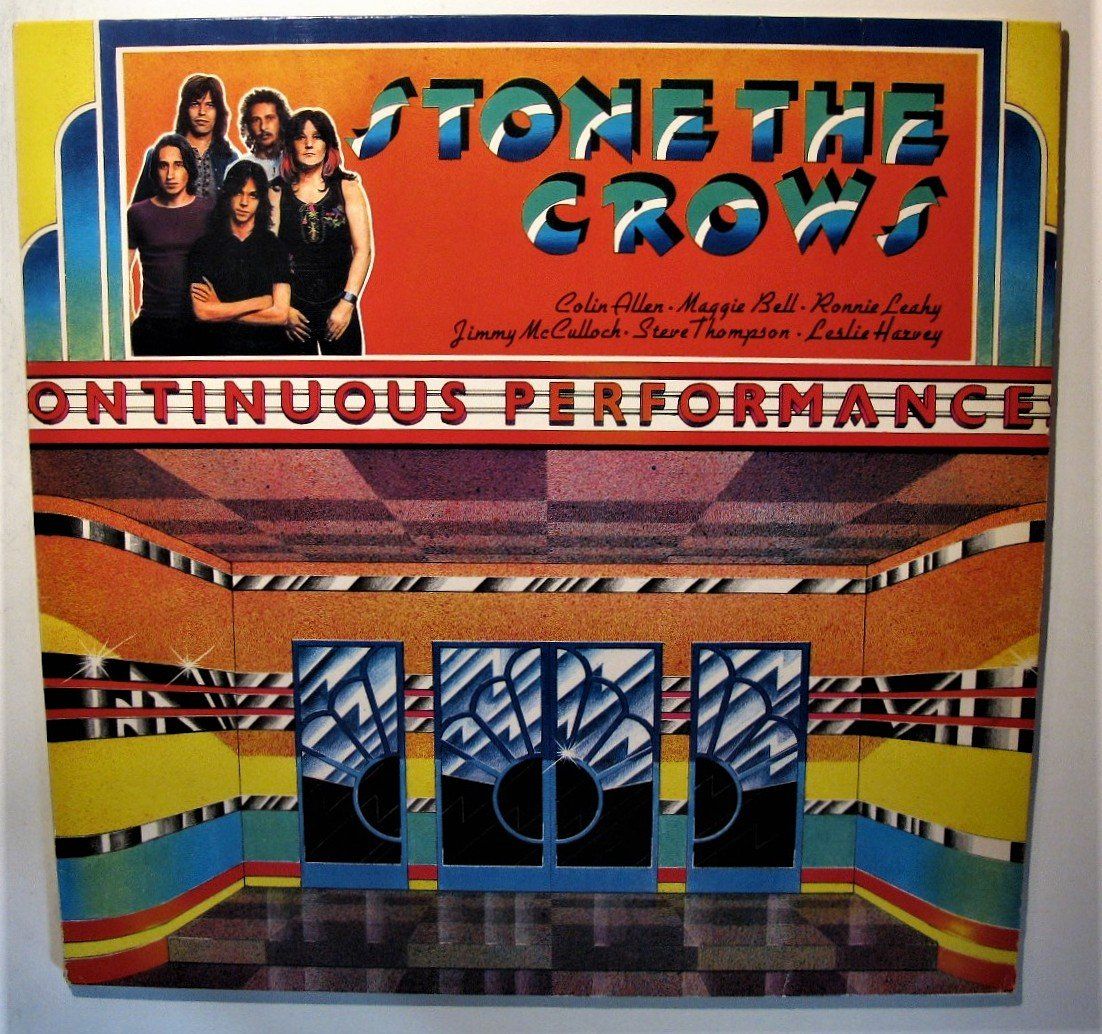 Dischi in vinile: STONE THE CROWS "Ontinuous Performance" LP IN VG++/EX  TOP ! – Usato da Monthey venduto da Pingmub 1